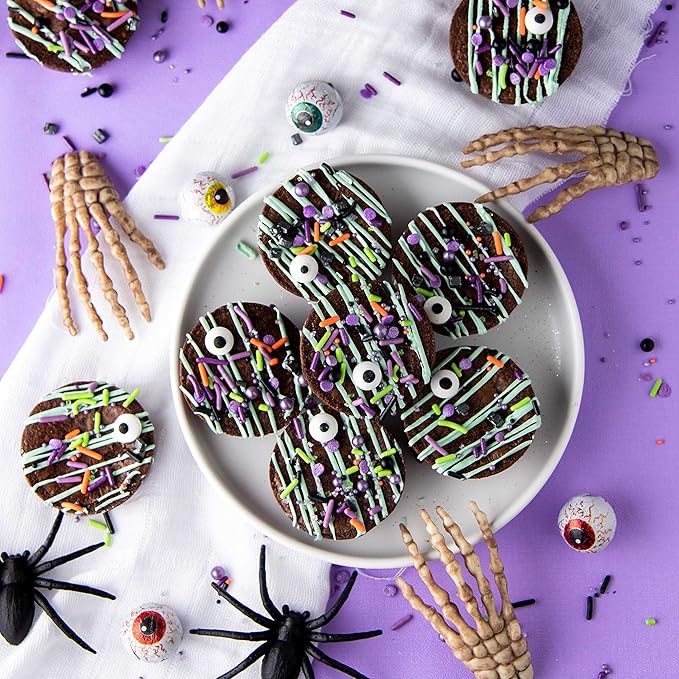 Sweets Indeed Sprinklefetti Monster Mash Sprinkles ??4 oz Jar | Halloween Sprinkle Mix with Candy