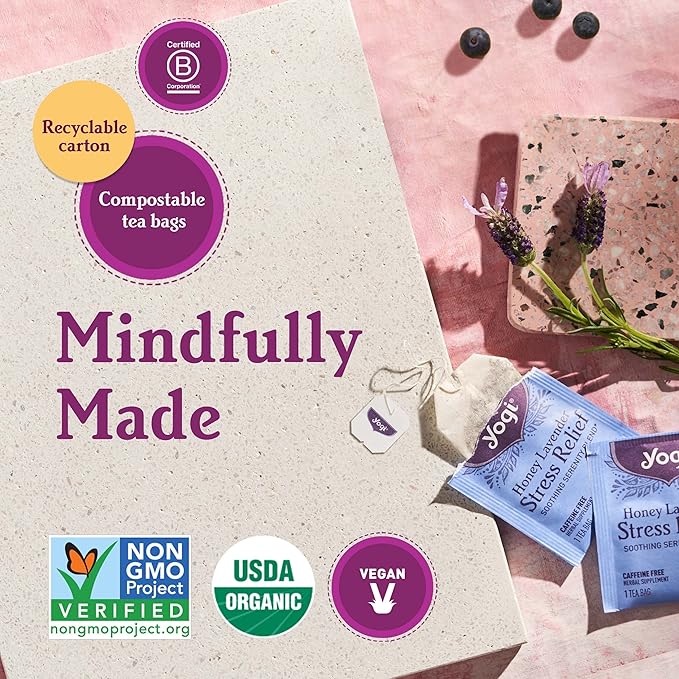 Yogi Tea Favorites Variety Pack - 16 Bags per Pack (6 Packs) - Organic Gift Box - Includes Sweet