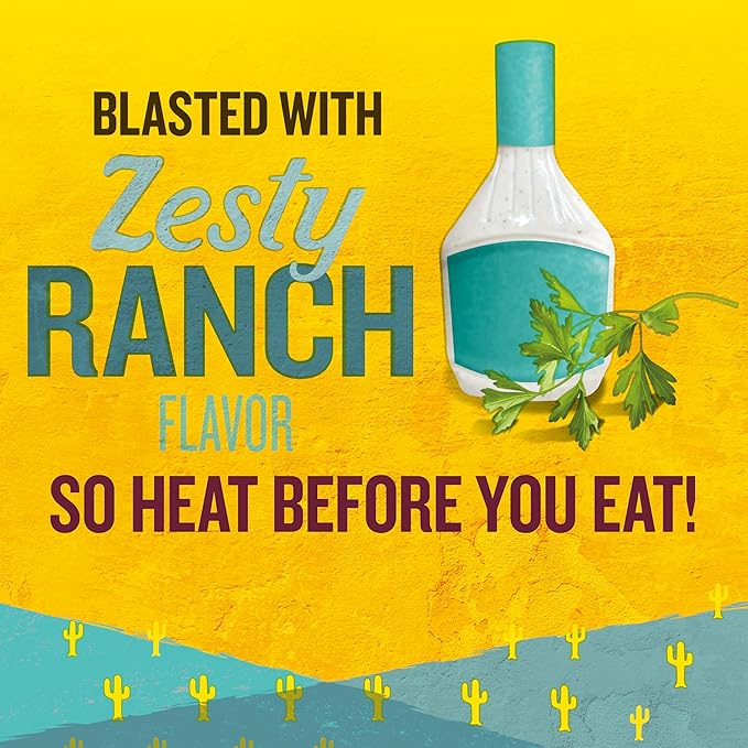 Old El Paso Stand ???Stuff Taco Shells, Zesty Ranch Flavored, Gluten Free Crunchy Corn Taco Shells