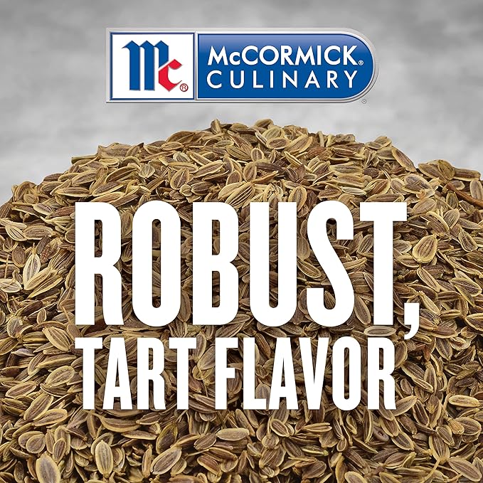 McCormick Culinary Whole Dill Seed, 15 oz - One 15 Ounce Container of Dill Seed Spice, Versatile