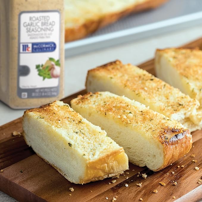 McCormick Culinary Roasted Garlic Bread Seasoning, 20 oz - One 20 Ounce Container of Garlic