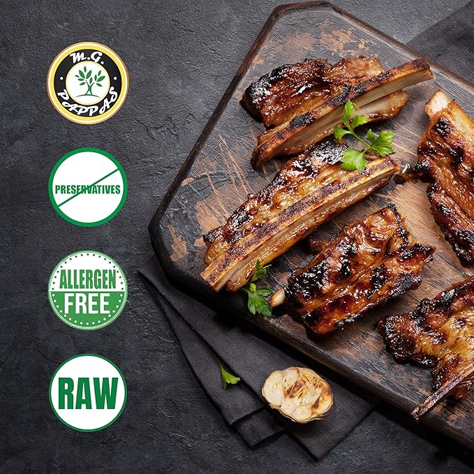 M.G. PAPPAS High Polyphenol Rich Smoked Infused Olive Oil Extra Virgin - Over 500mg/kg- Unfiltered