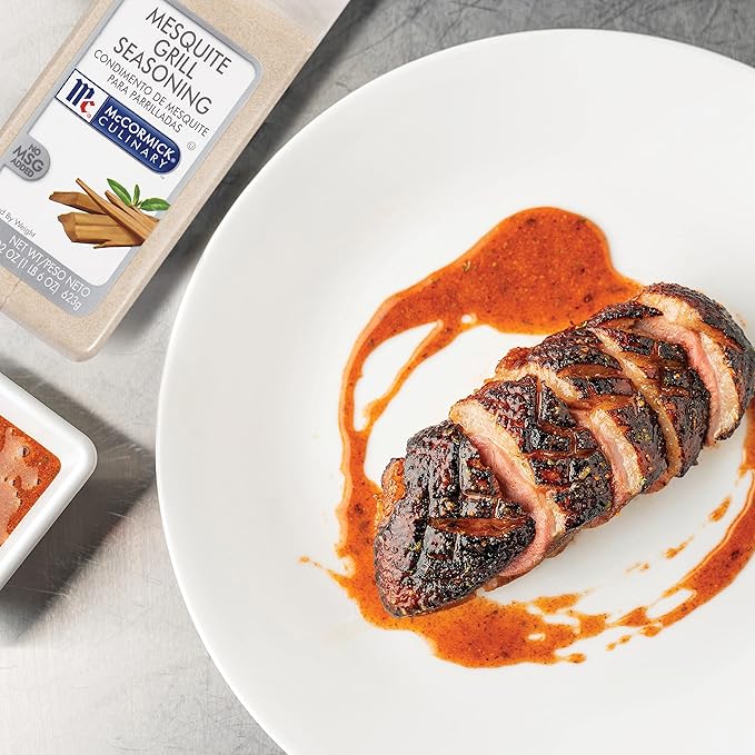 McCormick Culinary Mesquite Grill Seasoning, 22 oz - One 22 Ounce Container of BBQ Mesquite