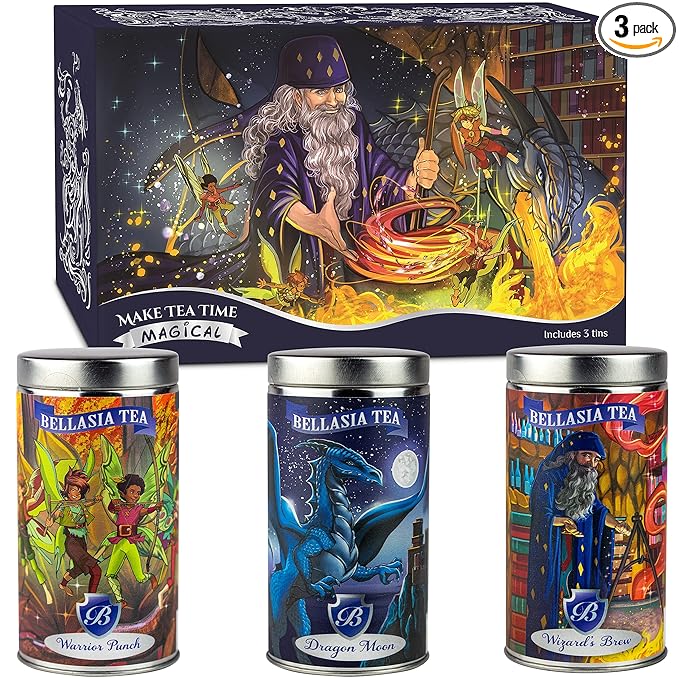 Navy Gift Set by Bellasia Tea (Navy)