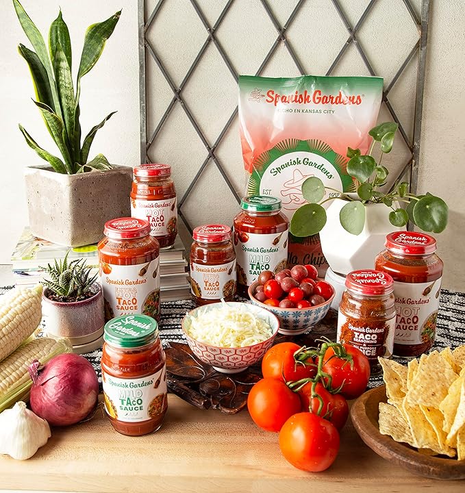 Spanish Gardens Taco Seasoning — All-Purpose Dry Seasoning for Authentic Mexican Food — Original