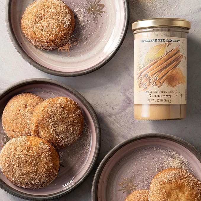 Savannah Bee Company Whipped Honey - All Natural Spreadable Honey
