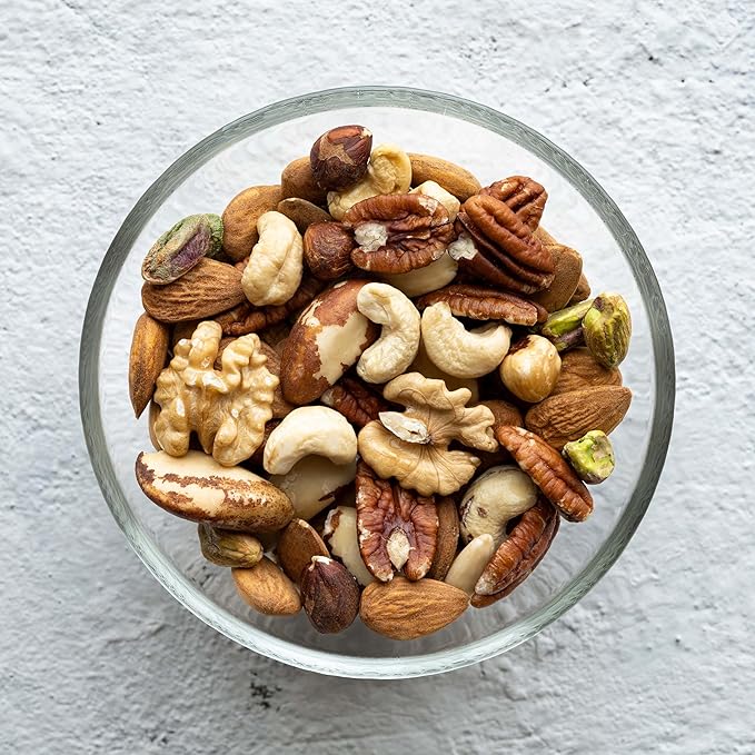 Yupik Raw Mix Nuts, 1 lb, Premium Natural Mixed Nuts with Almonds, Walnuts, Pistachios, Cashews