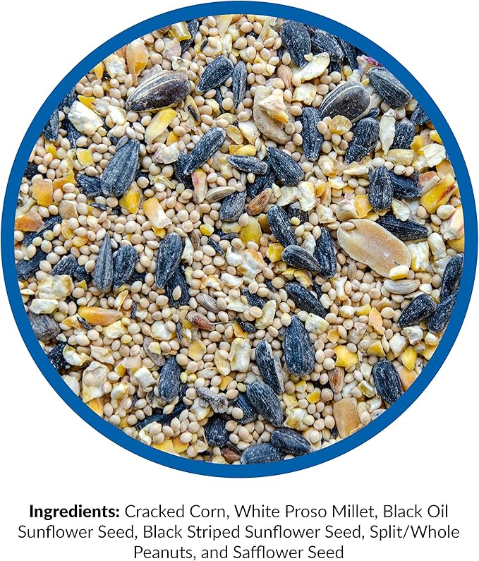 Lyric Wild Bird Mix - Wild Bird Food for Outside Feeders - Attracts Doves, Jays and many more - 40