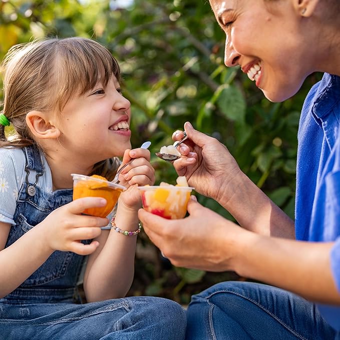 Dole Fruit Bowls Cherry Mixed Fruit in 100% Juice Snacks, 4oz 24 Total Cups, Gluten & Dairy Free