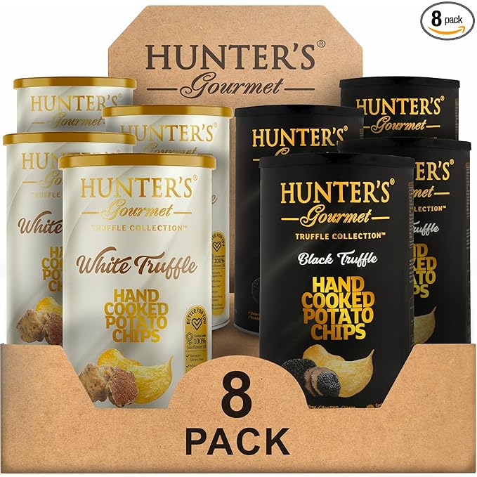 Hunter's Gourmet Truffle Chips | No Cholesterol | Preservatives-Free | No Artificial Colors |