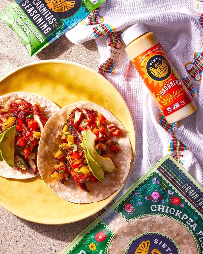 Siete Carnitas Seasoning Mix | Slow Cooker Spices | Gluten Free | Vegan | Paleo | Preservative Free