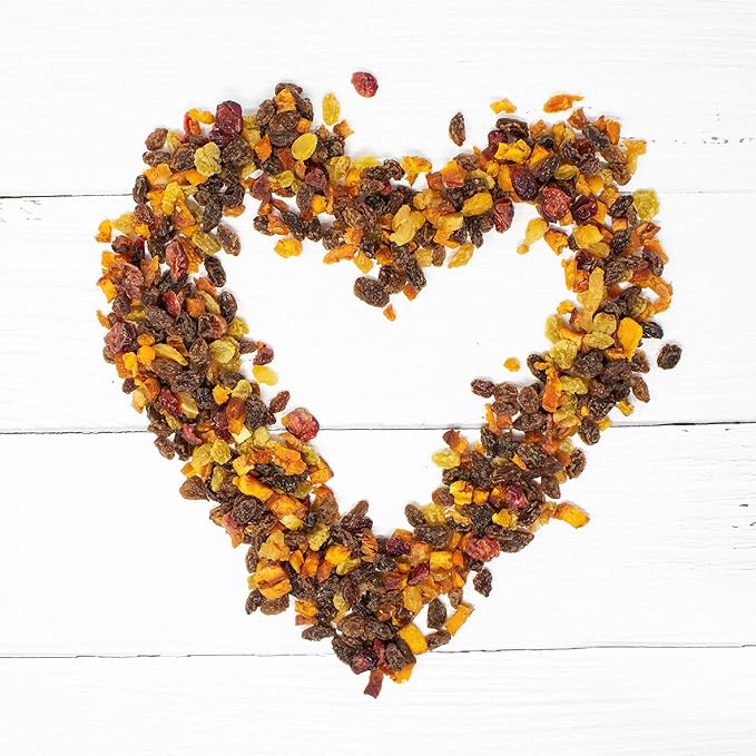 Traina Home Grown Sun Dried Baker?셲 Fruit Medley - Diced Peaches, Cranberries, Apricots, Pears