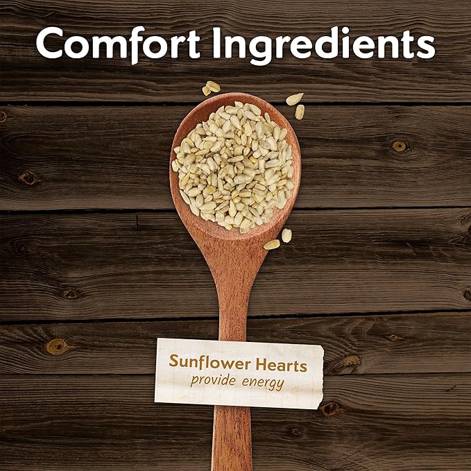 Morning Song Sunflower Hearts & Chips Wild Bird Seed – 10 lb. Premium No Mess, Shell-Free Bird Food