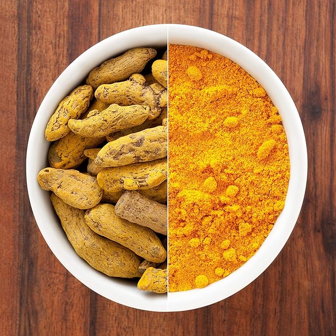 HQOExpress - USDA Certified Organic- Non GMO - Ground Turmeric Spice Powder Seasoning For Cooking