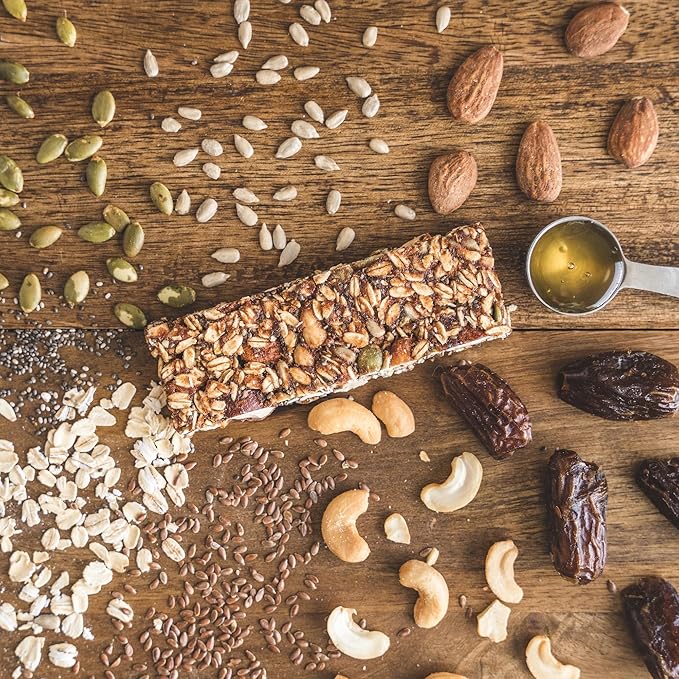 BAR-U-EAT Gluten-Free, Organic, Soft & Chewy Energy Bar. Real Food | Seed Oil Free | No Artificial