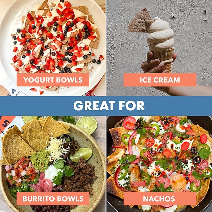 MASA Tortilla Chips - Churro Chips - No Seed Oil Snacks - Corn TortillaChips - Made with Grass Fed
