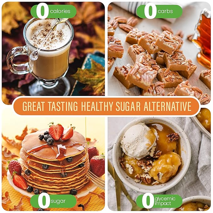 Stevia Select Maple Flavored Liquid Stevia ??Zero Calorie Coffee, Tea, Drink & Baking Sweetener