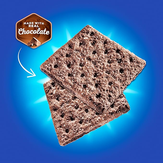 HONEY MAID Fresh Stacks Chocolate Graham Crackers, Bulk Travel Snacks, 6 Boxes (36 Multi Snack