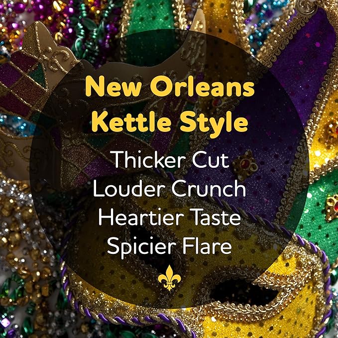 Zappì°??꽓s New Orleans Kettle-Style Potato Chips, Voodoo Flavor ì°????Crunchy Chips with a Spicy