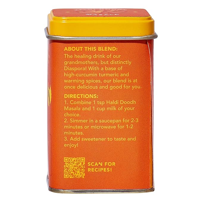 Diaspora Co. Golden Milk Spice Blend | For Lattes & Baking | Made with Fresh, Single-Origin Spices