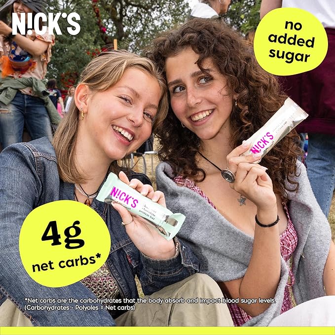 Nick?™s Mint Chocolate Protein Bars ??12-Count Box | High Protein, Low Calories, Low Carbs, Keto