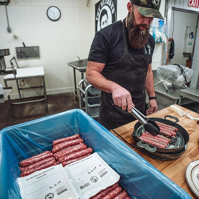 Bearded Butchers Sage Seasoning, 7 oz ??For Up to 25 lbs of Meat ??Perfect for Sausage, Meatballs