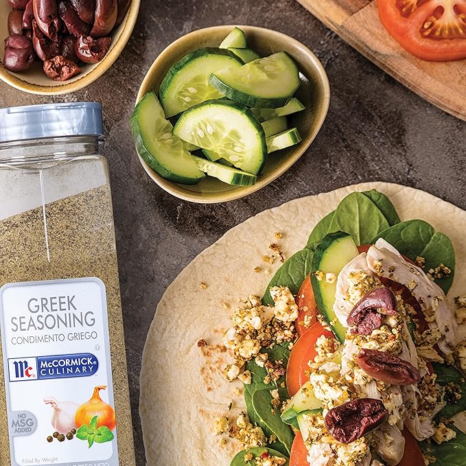 McCormick Culinary Greek Seasoning, 23 oz - One 23 Ounce Container of Greek Seasoning Blend for