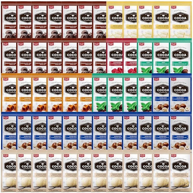 Eva’s Gift Universe Hot Cocoa Sampler, 60 Count