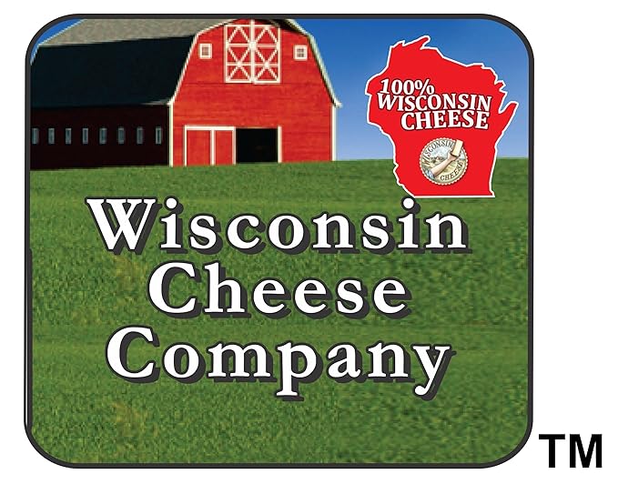 Wisconsin Cheese Company - Classic Snack Gift Box -100% Wisconsin Cheddar & Pepper Jack Cheese