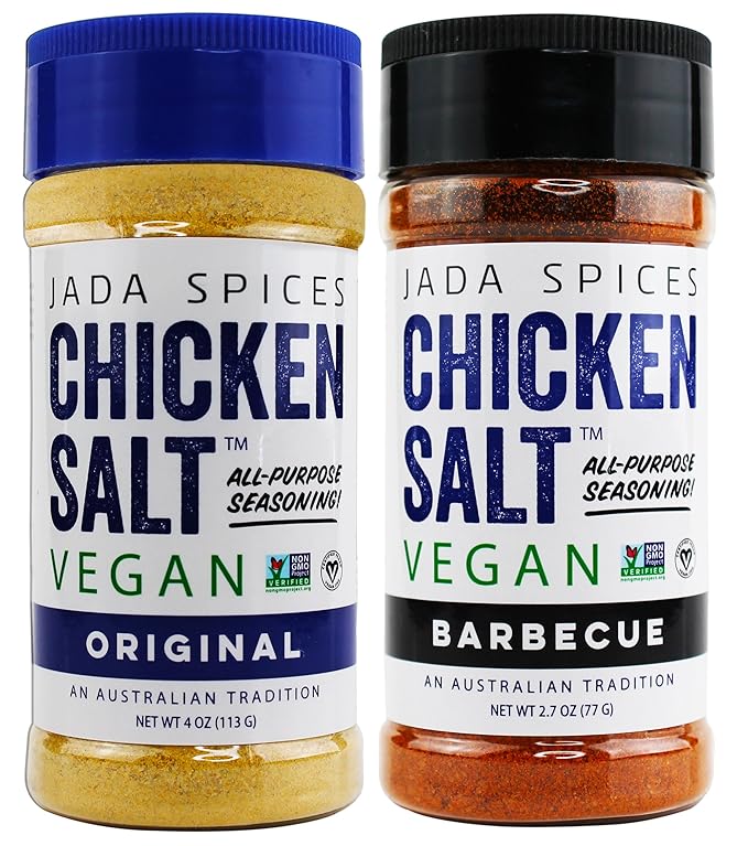 JADA Spices Chicken Salt Spice and Seasoning - Original, BBQ - Vegan, Keto & Paleo Friendly