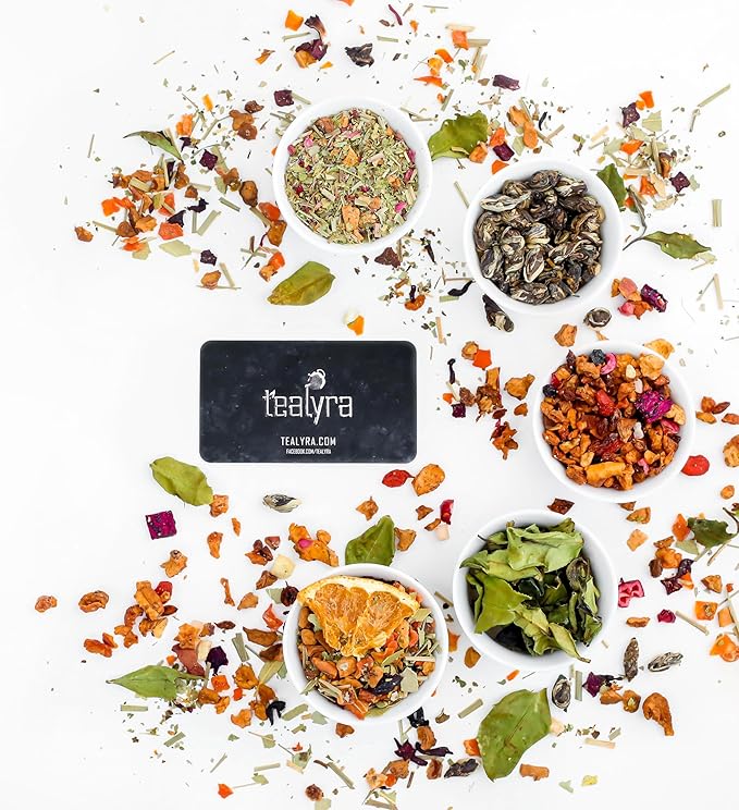Tealyra - White Peony - Bai Mu Tan White Loose Leaf tea - Premium Chinese White Tea - Caffeine