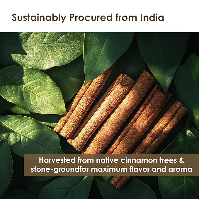 Organic Cinnamon Powder 15.90 oz - Organic Ground Cinnamon Bulk Spice - USDA Certified, Gluten