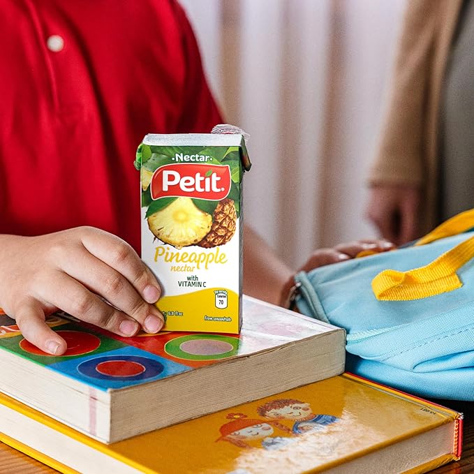 Petit Pineapple Nectar, 200 ml (Pack of 24) ??Refreshing Tropical Fruit Beverage