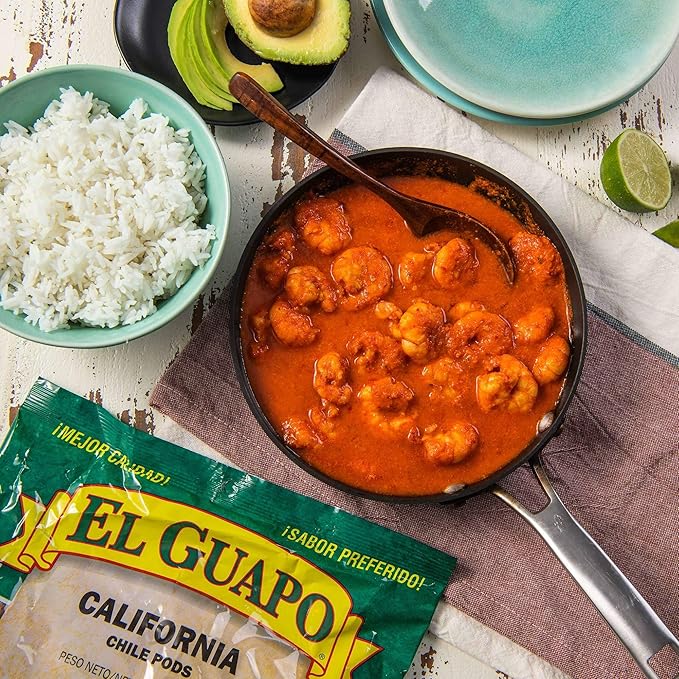 El Guapo Chile Pods Variety Pack, Hispanic Ingredients, Mexican Chiles, Includes Whole Guajillo