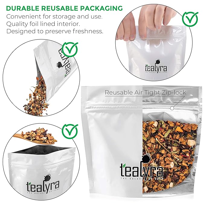 Tealyra - Watermelon Mint Agua - Honeydew Melon - Hibiscus - Peppermint - Herbal Fruity Loose Leaf