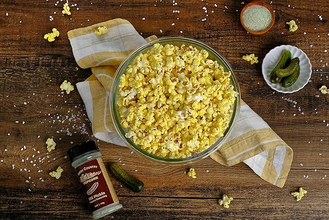 Amish Country Popcorn Medium White Popcorn Kernels, 6LB Bag - Non-GMO, Gluten Free, Hulless, Old