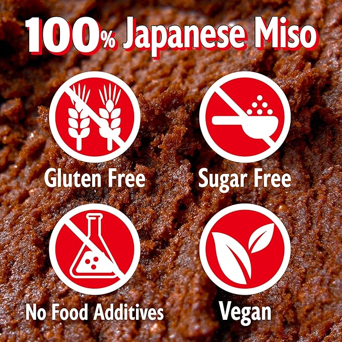 YAMASAN KYOTO UJI Japanese Dry Red Miso Seasoning, Freeze-Dried Red Miso Powder, Rich Flavor and