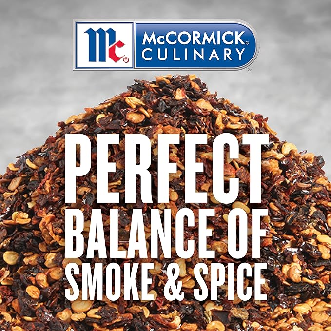 McCormick Culinary Crushed Chipotle Pepper, 16 oz - One 16 Ounce Container of Dried Chipotle Pepper