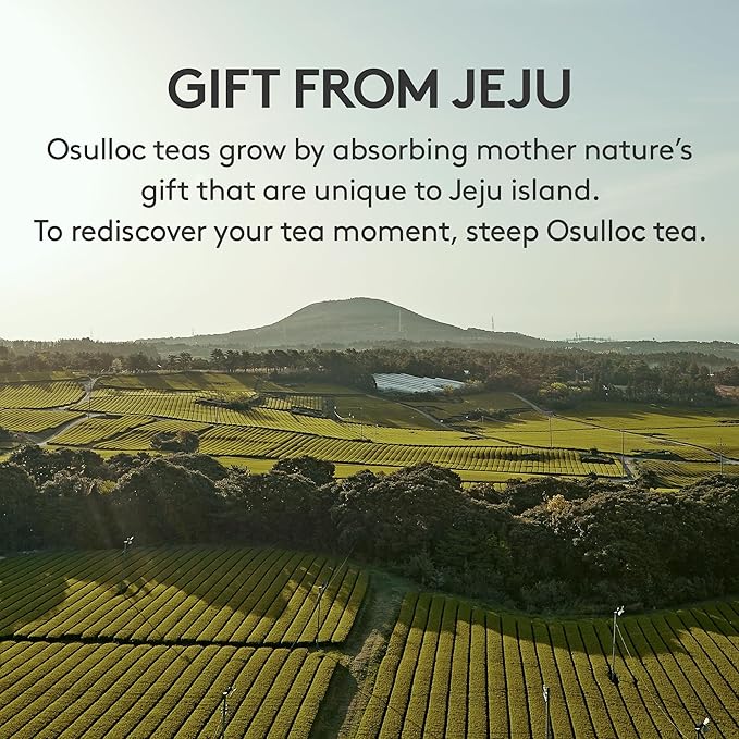 OSULLOC Premium Tea Collection (40 count, 10 flavors x 4 ea), Assorted Tea bag Sampler, Tea Gift