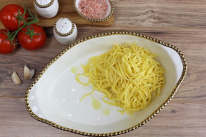 Pampa Bay Titanium Baking Dish (Oval, Golden Salerno)