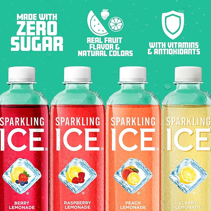 Sparkling Ice® Lemonade Variety Pack (Pack of 12)