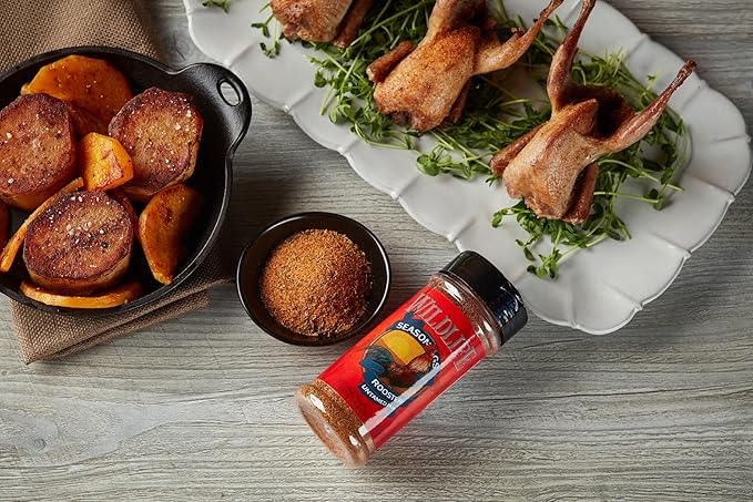 Wildlife Seasonings Rooster Untamed Rub - Zesty Dry Rub Seasoning for Chicken, and Pork, Perfect
