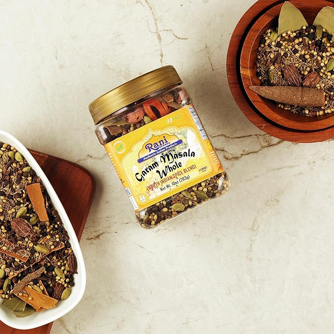 Rani Garam Masala Indian 11 Whole Spices Blend 10oz (283g) PET Jar ~ All Natural, Salt-Free | Vegan
