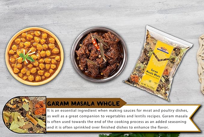 Rani Garam Masala Indian 11 Whole Spices Blend 7oz (200g) ~ All Natural, Salt-Free | Vegan | No