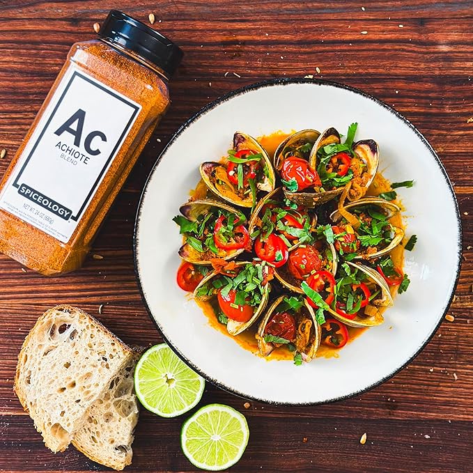 Spiceology – Achiote Seasoning – Bold, Earthy & Vibrant Annatto Spice Blend – Perfect for Latin