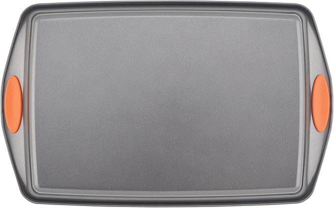 Rachael Ray Bakeware, Nonstick Baking / Cake Pan With Lid and Grips, Rectangle - 9 Inch x 13 Inch