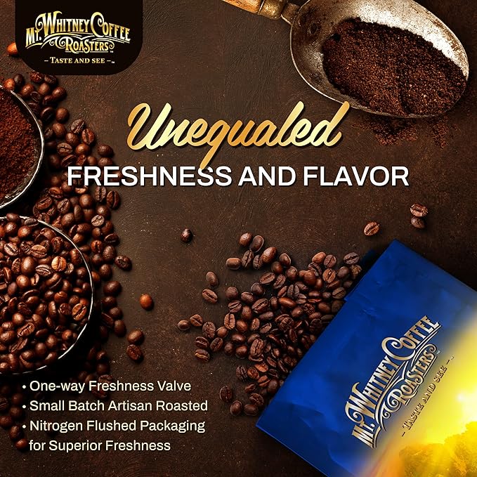 Mt. Whitney Guatemala Adiesto Cooperative Organic, Low Acid, Whole Bean Coffee - Coffee Beans