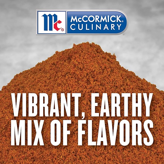 McCormick Culinary Moroccan Seasoning, 16 oz - One 16 Ounce Container Moroccan Spice Blend with