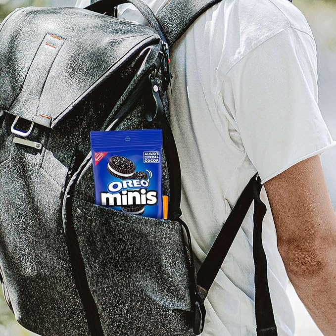 OREO Minis Chocolate Sandwich Cookies, 12 - 3 oz Bags