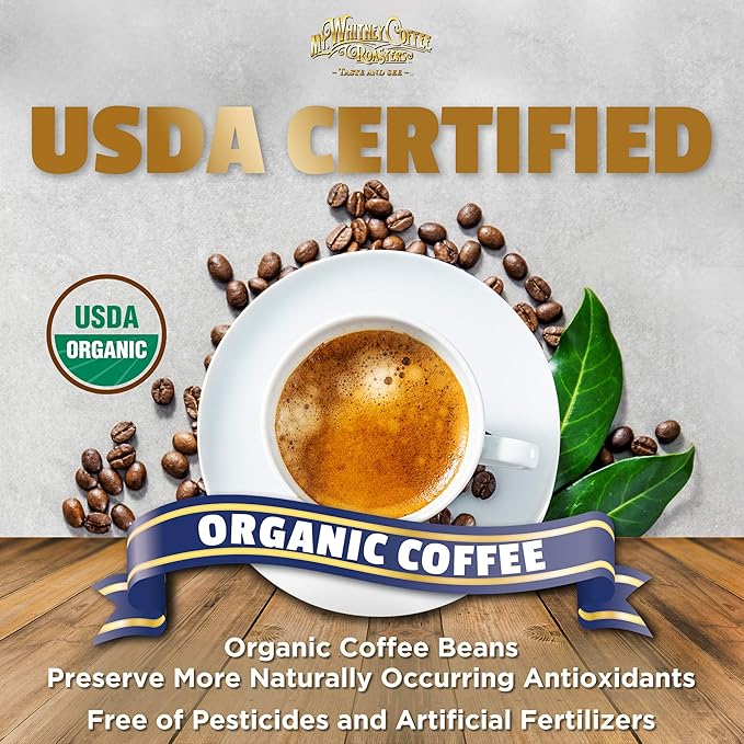 Mt. Whitney Organic Swiss Water, Low Acid, Decaf Coffee from Peru (Ground, 2 Lb)